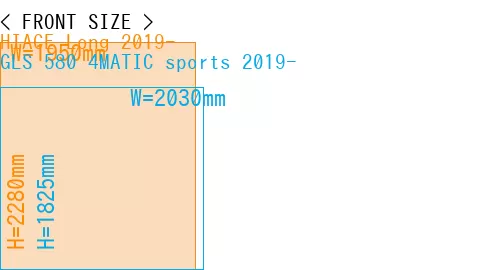 #HIACE Long 2019- + GLS 580 4MATIC sports 2019-